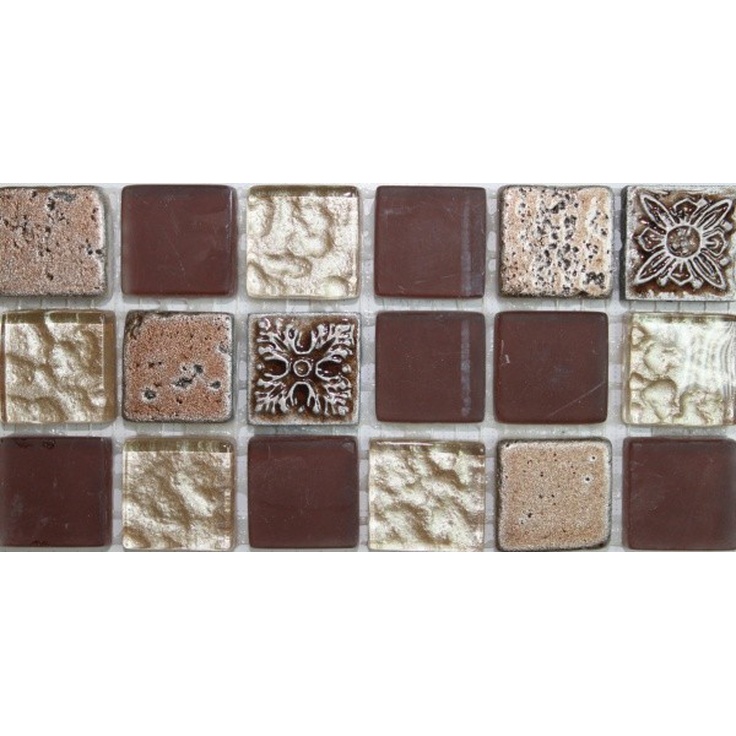 Bars Crystal Смеси с декорами HS 1005 Мозаика 30x30 см, Китай, под мозаику - фото 1